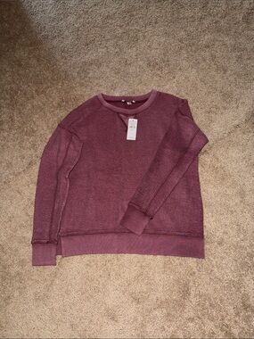 Cozy Crewneck Sweatshirt - Dusty Plum